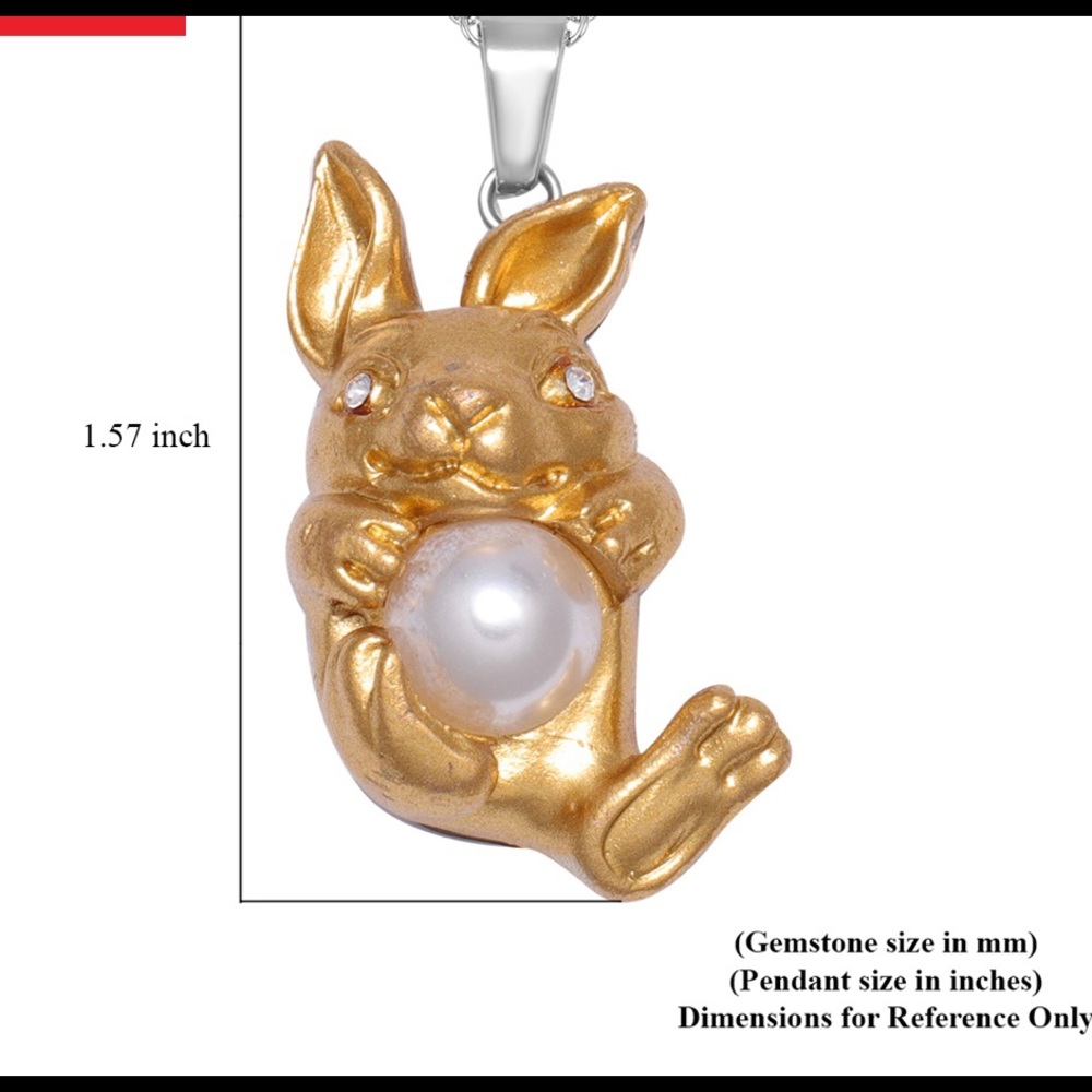 Yellow Resin Lazy Rabbit with shell - Picture 7 of 7